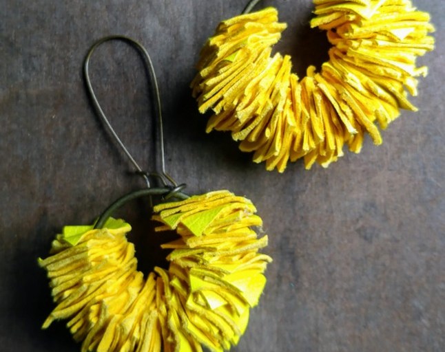 Bomb Product of the Day: Hyde Your Jewelry Leather Earrings