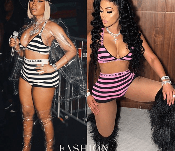 Who Wore it Better? Nicki Minaj vs. Keyshia Kaior in Dior’s Spring 2018 Striped Set