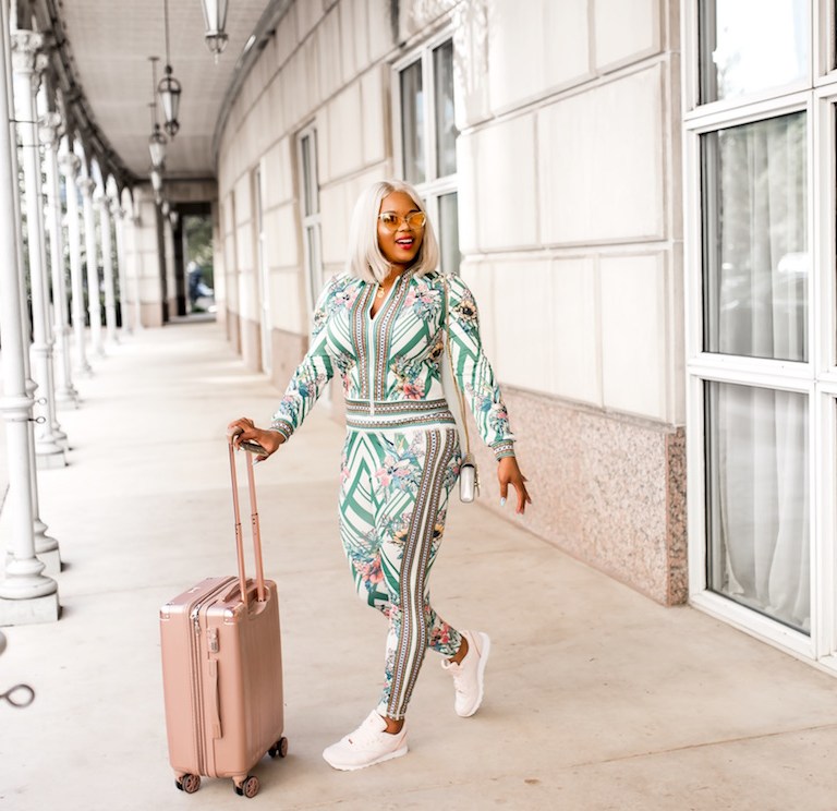 Bomb Product of the Day: Shop Diamant Noir’s Floral Tracksuit