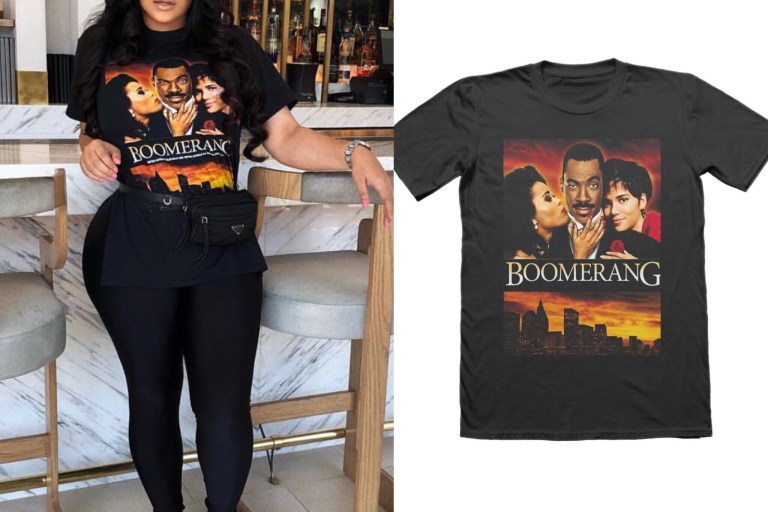 Bomb Product of the Day: LTD Creations Boomerang Tee As Worn by Emily B