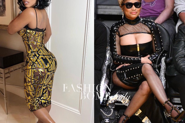 Who Wore it Better? Keyshia Kaior vs. Nicki Minaj in Balenciaga’s Spiked Patent Pump