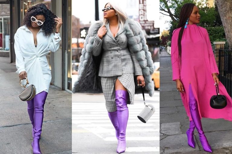Spied on ZUMI: Toke Makinwa, Claire Sulmers & Lisa Folawiyo In Balenciaga Spandex Boots