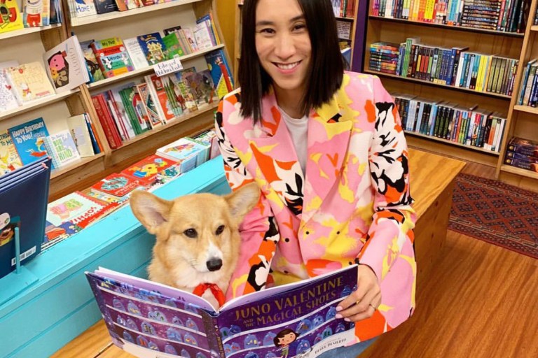 Eva Chen Signing Books and Slaying Looks