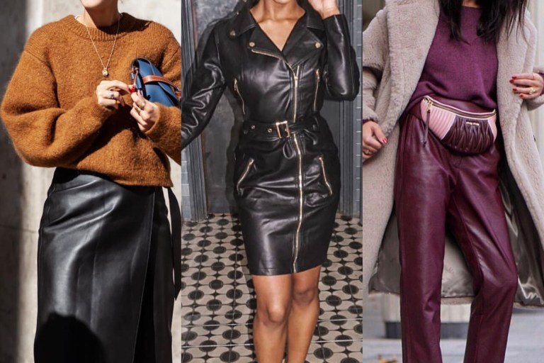 5 Looks in 5 Minutes : Leather