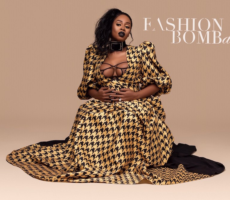 Fashion Bomb Exclusive Maternity Editorial: Remy Ma Styled by Daniel Hawkins and Photographed by Island Boi for Fashion Bomb Daily