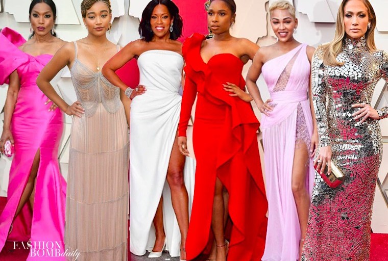 Top 6 Looks of the Day 2/25/19: Oscars Special. Regina King Oscar de la Renta, Jennifer Lopez in Tom Ford, Angela Bassett in Reem Acra and More!