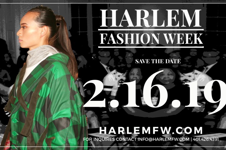 New York Event Alert: Save the Date for Harlem Fashion Week on Saturday, February 16th!