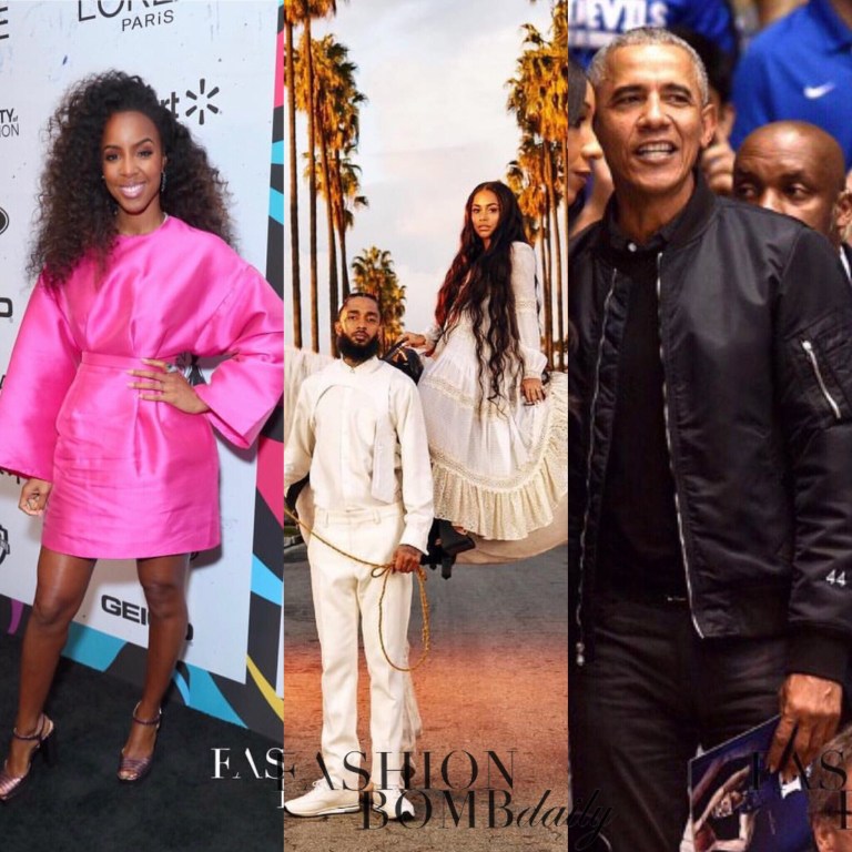 Top 6 Looks Of The Day 2/21/2019: Meagan Good in Gretel Zanoti, Barack Obama in Rag and Bone, Kelly Rowland in Keti Chkhikvadzeto, and more!