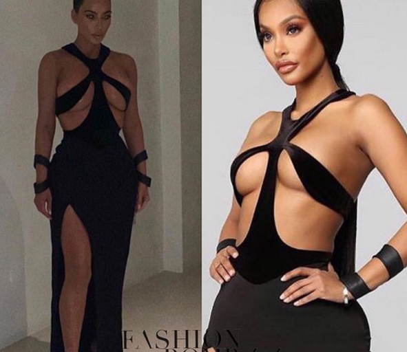 Fashion Nova is Quick With It: Brand Produces Inspired Vintage Thierry Mugler Dress Hours after Kim Kardashian Wears It to Hollywood Beauty Awards