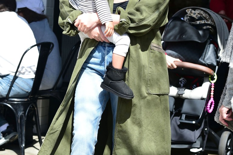 Splurge: Chrissy Teigen’s $690 Fendi Fur Pool Slides