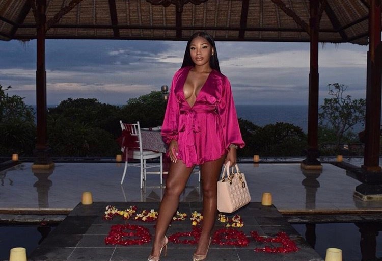 Aaliyah Jay Is An Absolute Doll in Her Fashion Nova Romper!