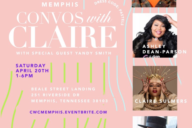 Upcoming Events: Convos with Claire Memphis, Curltastic, and More!