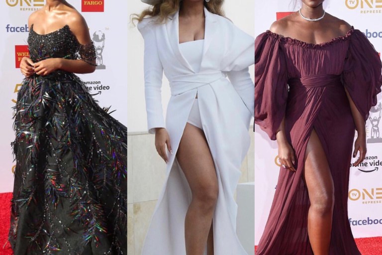 Top 10 Looks At the NAACP Image Awards From Beyoncé in Balmain, Lupita Nyong’o in Giambattista Valli, Marsai Martin in Georges Hobeika, and more!