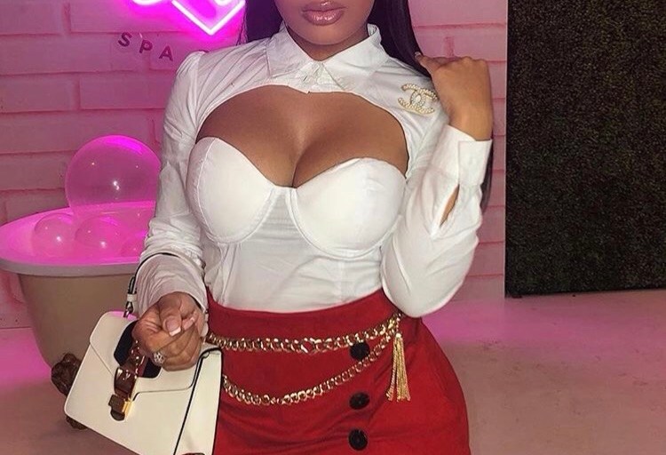Aaliyah Jay Kept It Trendy in her White Fashion Nova Top!