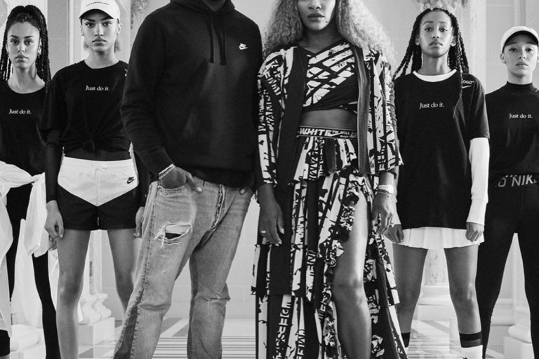 Serena Williams Wins First Round of French Open in Cape Outfit Designed by Virgil Abloh