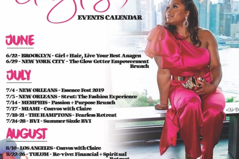 Claire Sulmers Upcoming Events: THIS Saturday, Girl + Hair in Brooklyn, Boss Babes do Brunch 6/29, Essence Fest, and More!