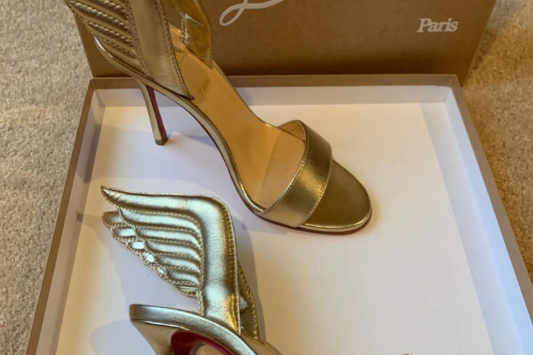 Bomb Product of the Day: Louboutin Nappa Laminata Samotresse