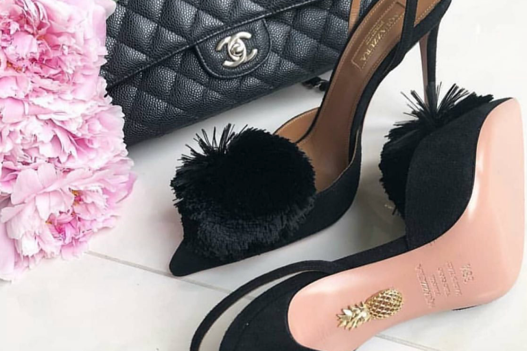 Bomb Product of the Day: Aquazzura Power Puff Sling Back Pumps