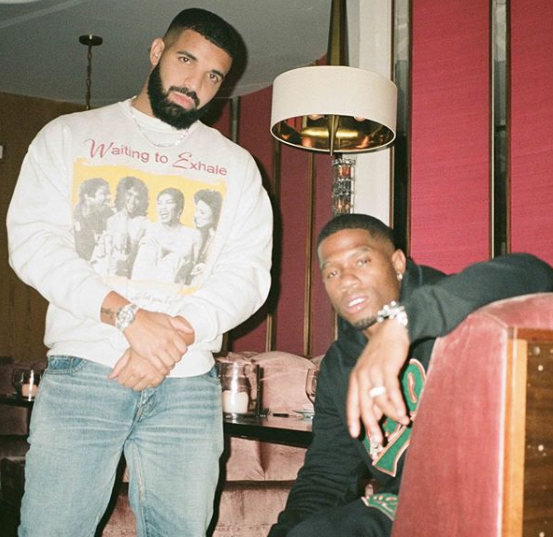 Fashion Bomb Men Flash: Get Drake’s Waiting to Exhale Sweatshirt at FashionBombDailyShop.com!