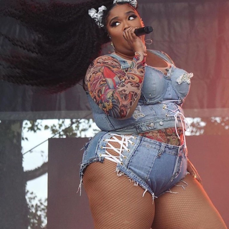 Lizzo Performed at Made in America Festival in Front of Jay-Z and Beyoncé in a Custom Look by Her Stylist Marko Monroe