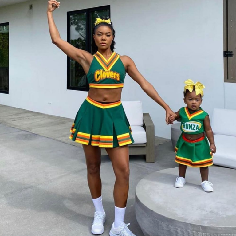 Fashion Bomb Kids Get Cute for Halloween 2019! North West and Friends, Kaavia James as a Clover Cheerleader,  Stormi Webster as Kylie Jenner, and More!