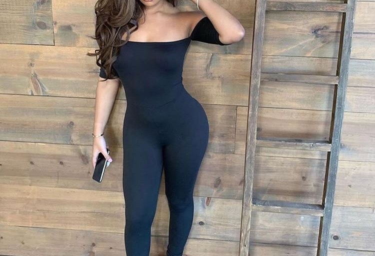 Taina’s Fun & Carefree All Black Fashion Nova Jumpsuit is Just in Time for Fall.