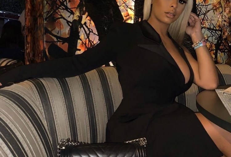 Alexis Skyy Makes Boss Lady Moves in her Fashion Nova Black Blazer Dress