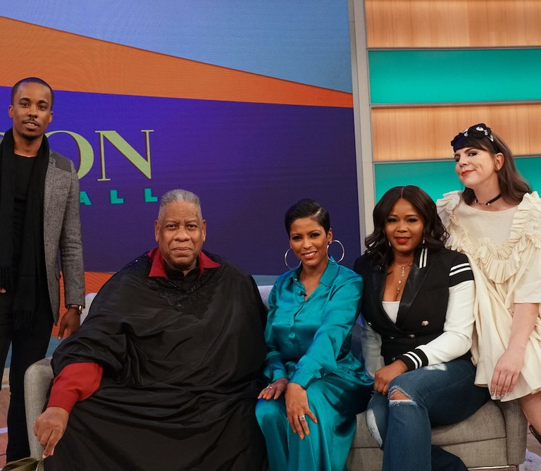 Claire’s Life: Attending the Tamron Hall Show Featuring Andre Leon Talley and Upcoming Designers Denzel Parris, Kidde Itto, Kelsey Randall, and More!