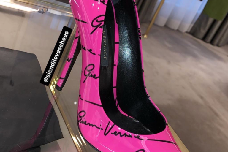 Bomb Product of the Day: Versace GV Signature Pumps