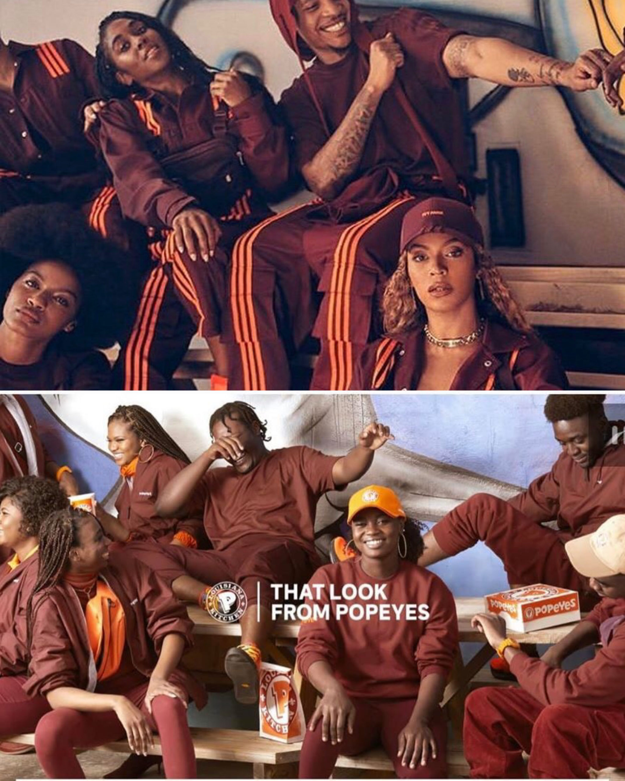 Popeyes Has Released Marketing Photos Resembling Beyoncé's Ivy