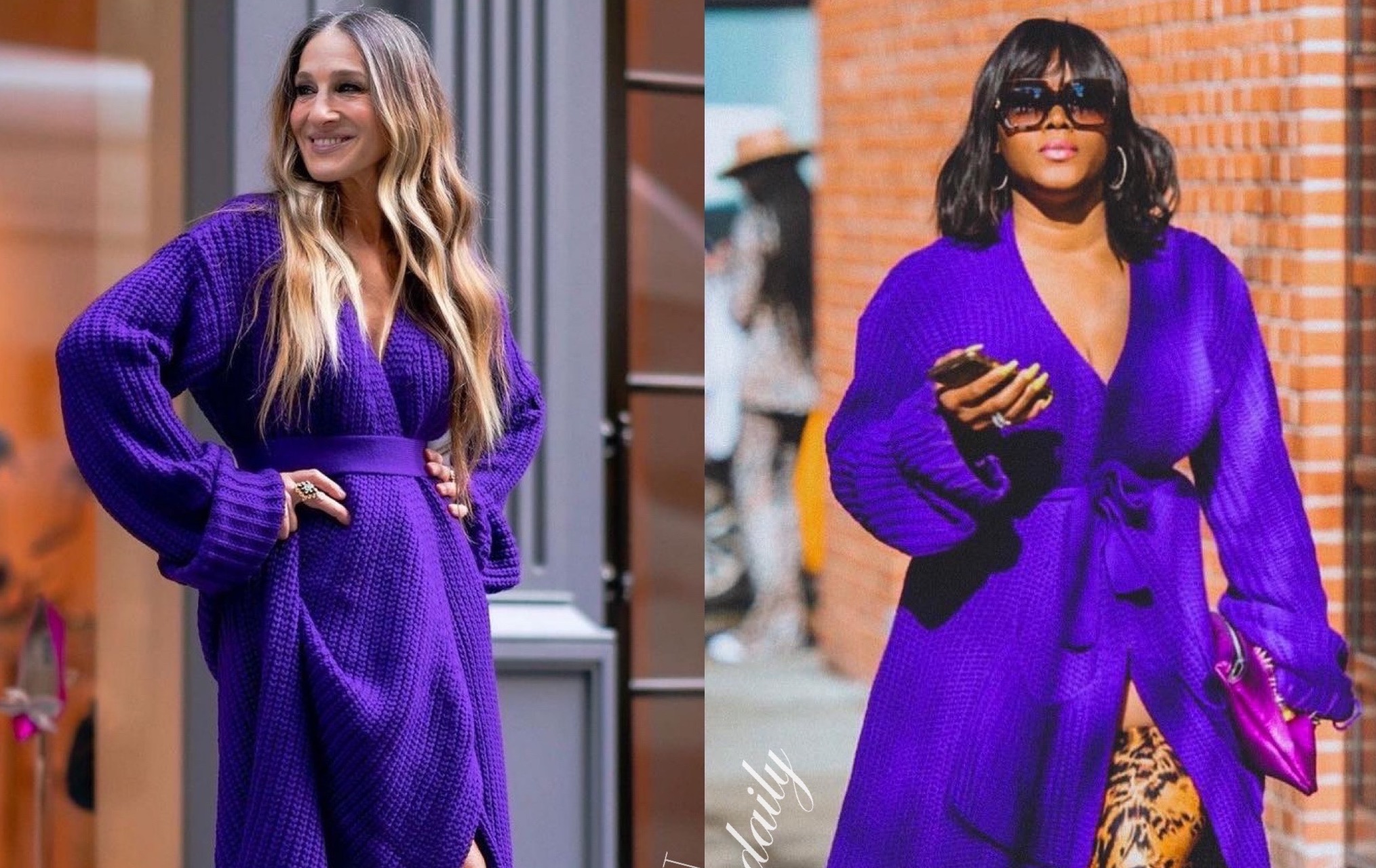 Who Wore it Better? Sarah Jessica Parker vs. Claire Sulmers in