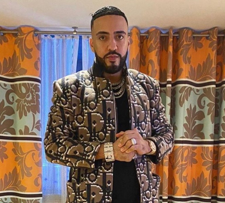 Fashion Bomb Men: French Montana Spotted in Custom Exclusive Game Dior Jacket