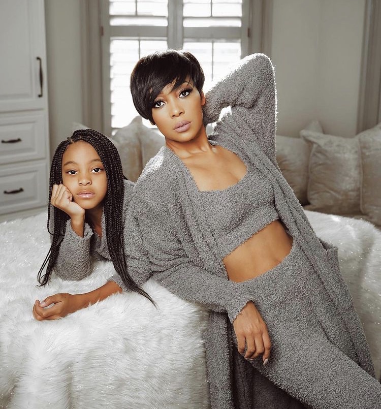You Ask, We Answer! Monica Poses With Her Daughter in Matching