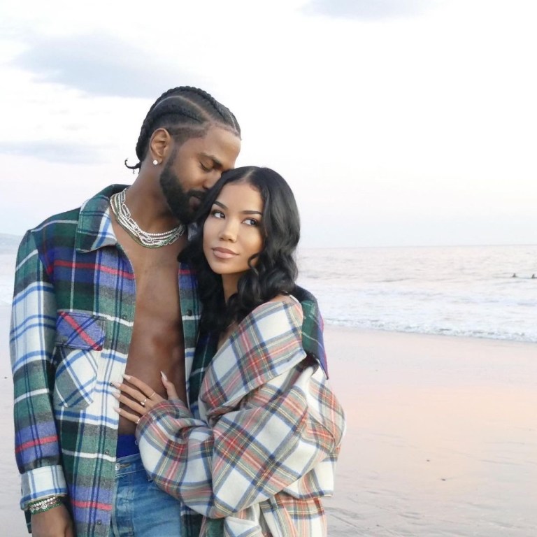 Splurge: Jhene Aiko’s Instagram Pierre Louis Mascia Mixed CheckCoat