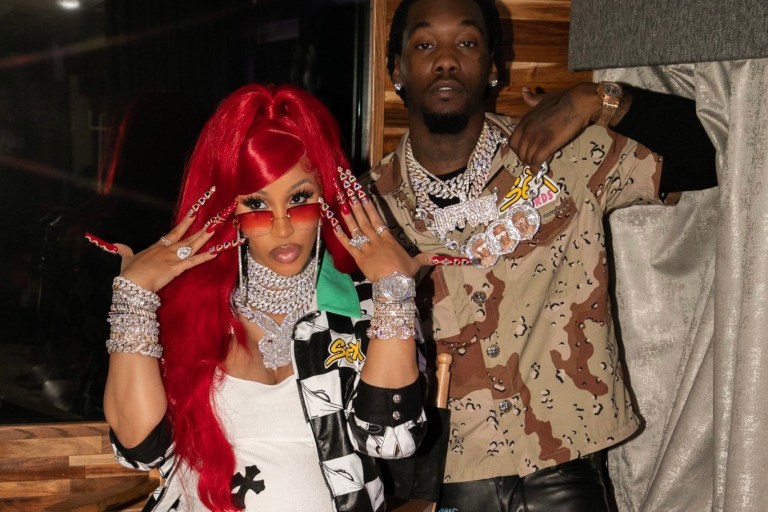 Cardi B Performs at Hot 97’s Summer Jam with Migos Wearing Chrome Hearts Look
