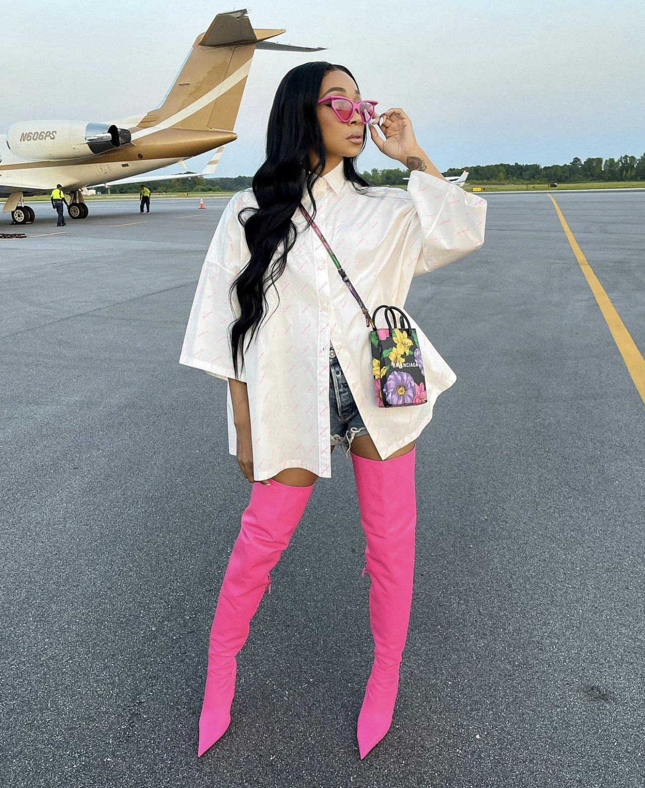 Kim Kardashian and Monica Spied at Kanye West's Second 'DONDA' Listening  Event in Atlanta Wearing Balenciaga Looks - Fashion Bomb Daily, image size:1284x1567