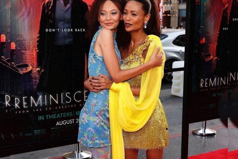 Thandiwe Newton and Daughter Nico Parker Attend ‘Reminiscence’ Premiere in LA Wearing Versace Looks