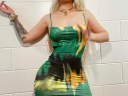 green emerald velvet dress Iggy Formal Dress main image 0