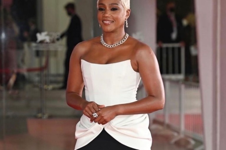 Tiffany Haddish Takes Venice in Style: Venice Film Festival Looks by Christian Siriano and Azeeza