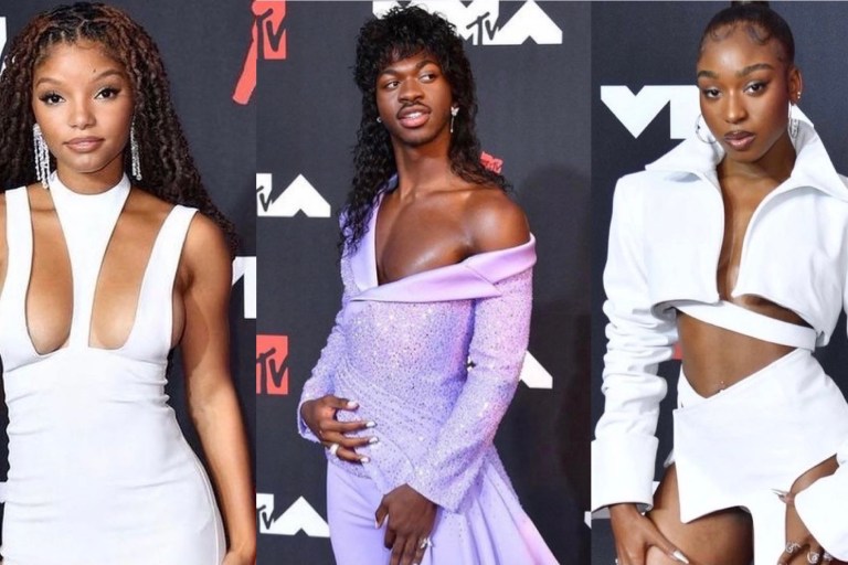 Top 10 Best Dressed at the 2021 MTV Video Music Awards Featuring Lil Nas X in Versace, Normani in Patrycja Pagas, Chloe Bailey in Marni With Halle Bailey in Monot, and More + Other Big Moments