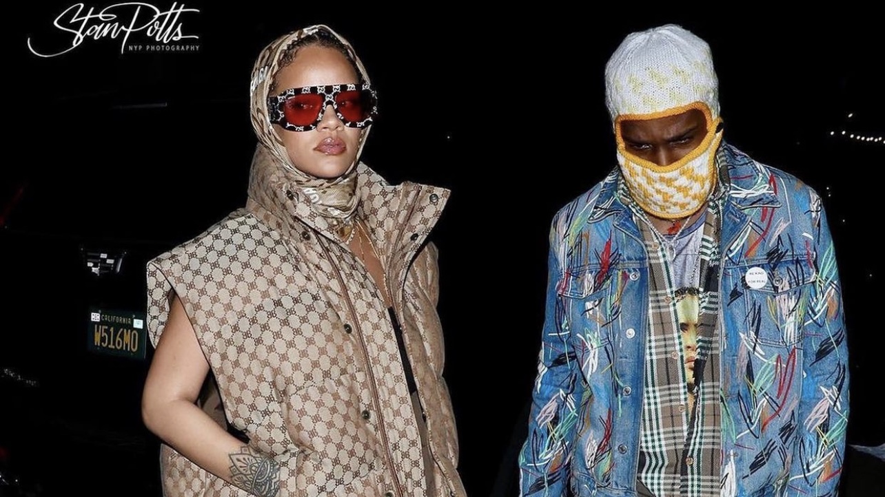 Rihanna Grabs Dinner at Giorgio Baldi for Date Night With A$AP