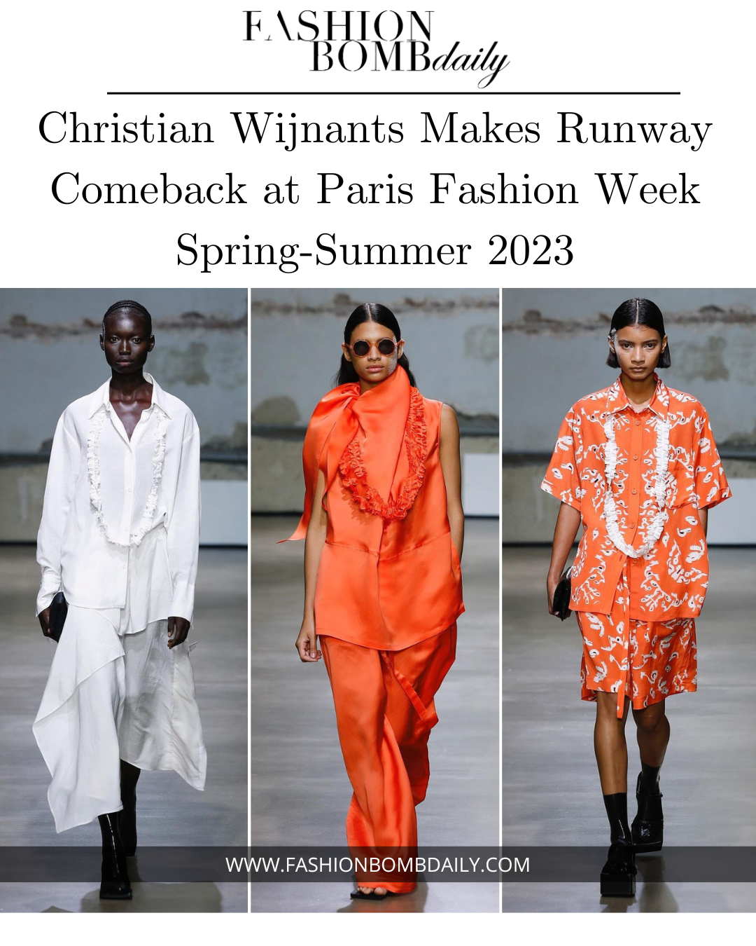 Christian Wijnants Archives - Fashion Bomb Daily