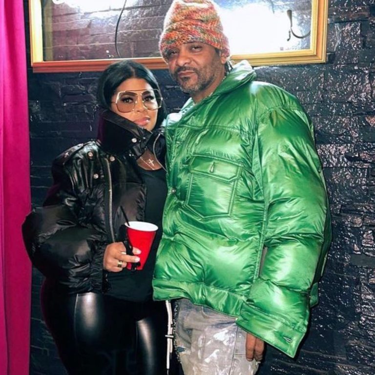 You Ask, We Answer! Chrissy Lampkin Posed with Jim Jones for New Year 2023 Wearing Max Mara Sunglasses, a Sacai Schott Cropped Leather Jacket, and Balenciaga Bulldozer Lace Up Boots
