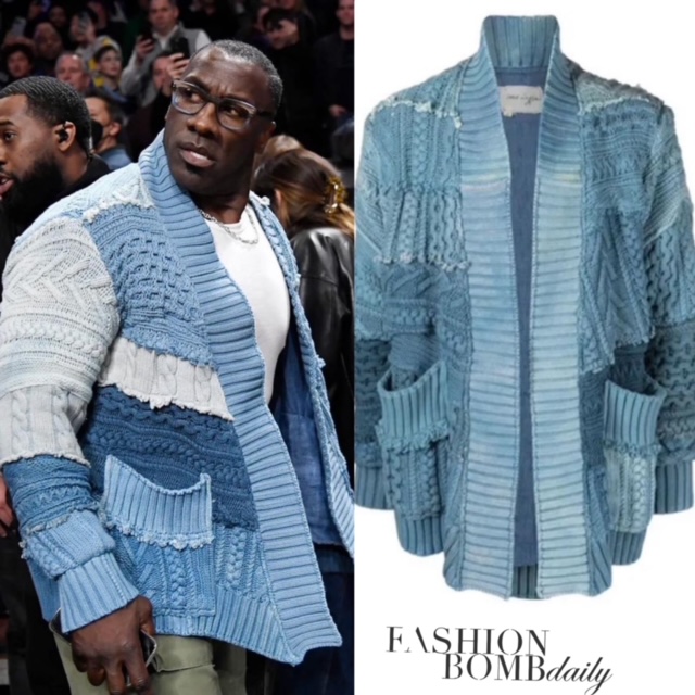 Shannon Sharpe's Lakers vs Grizzlies Game Greg Lauren Blue