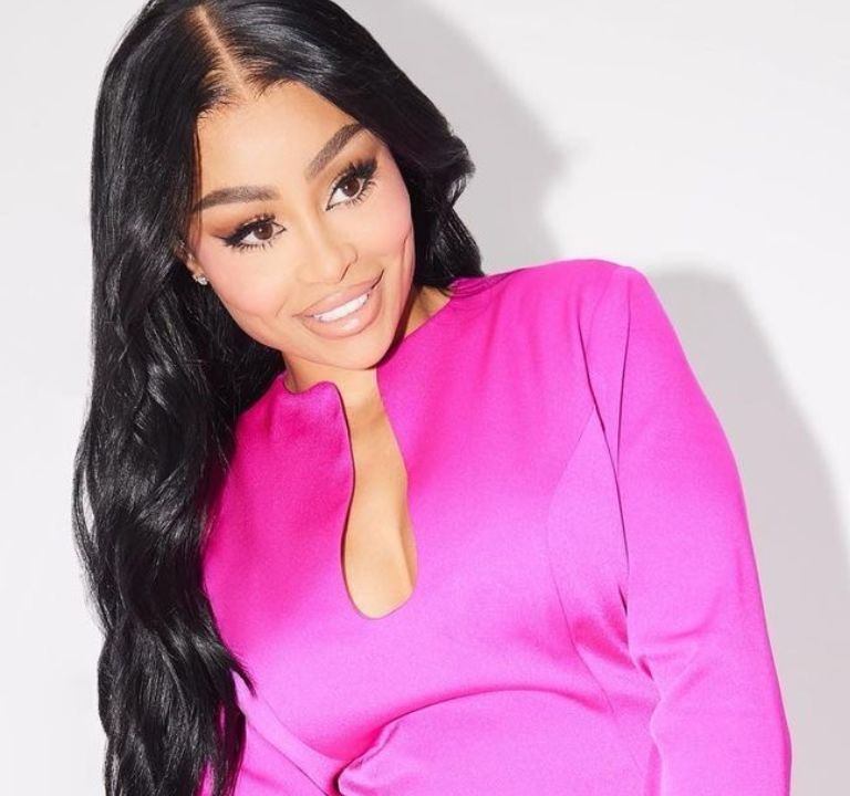 Blac Chyna Looked Pretty in Pink in Her Monochromatic Fashion Nova Ensemble