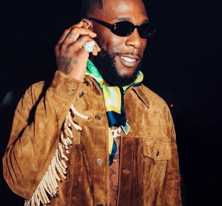 Fashion Bomb Africa: Burna Boy Wore a $8,200 Beaded Fringe Celine Jacket While in Portugal