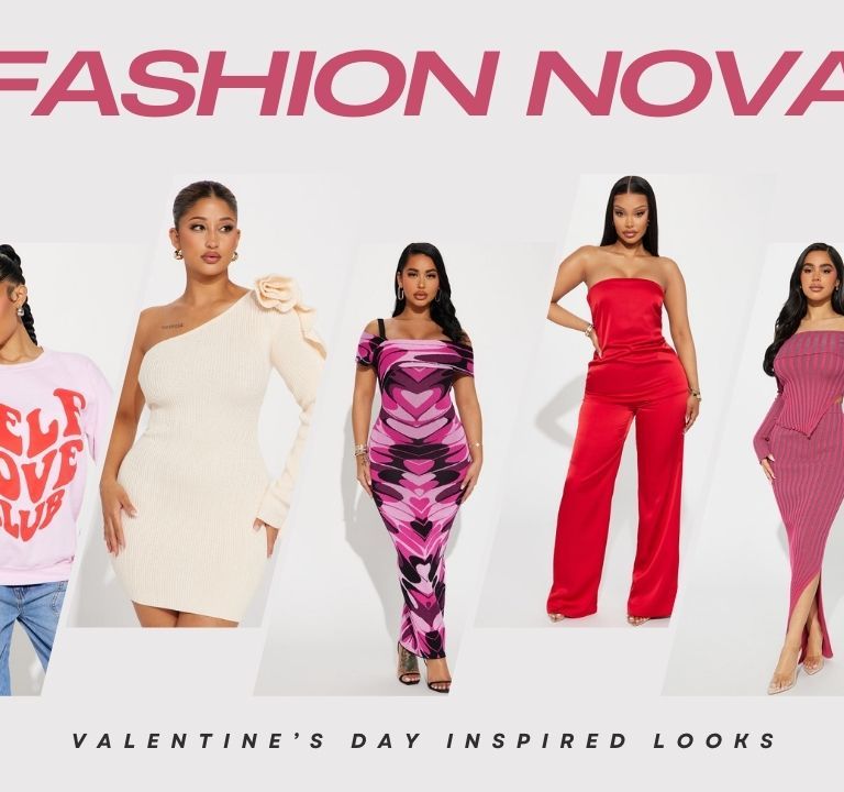 Our Top 10 Valentines Inspired Looks From Fashion Nova including Ruffle Tops, Mini Dresses and Sexy Sleepwear