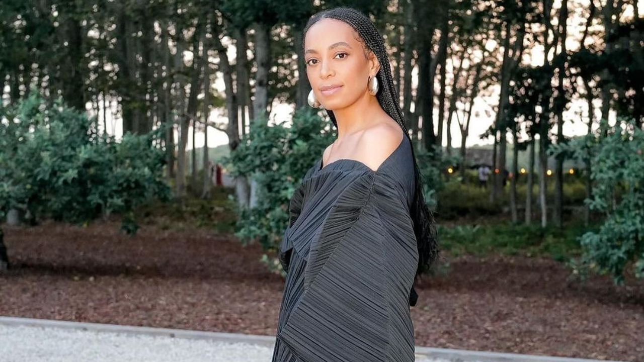 Solange Knowles Wore a Black Resort 2025 Look by The Row with Jill