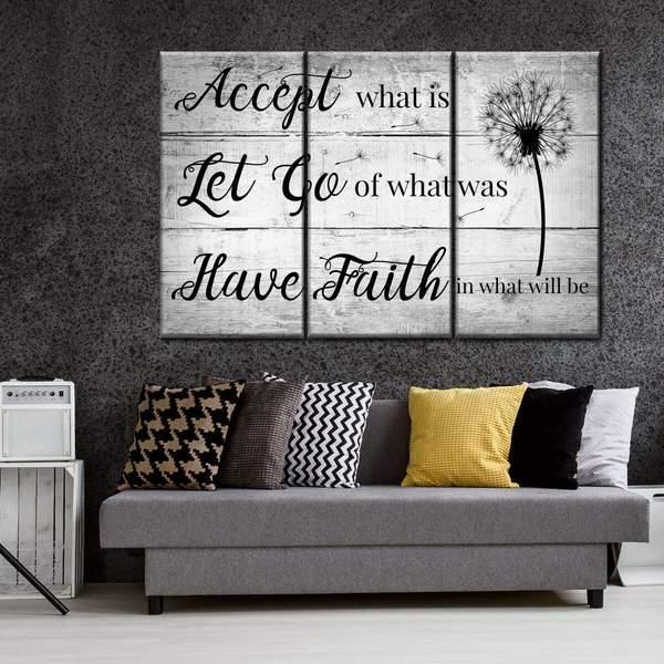 Have Faith Multi Panel Canvas Wall Art