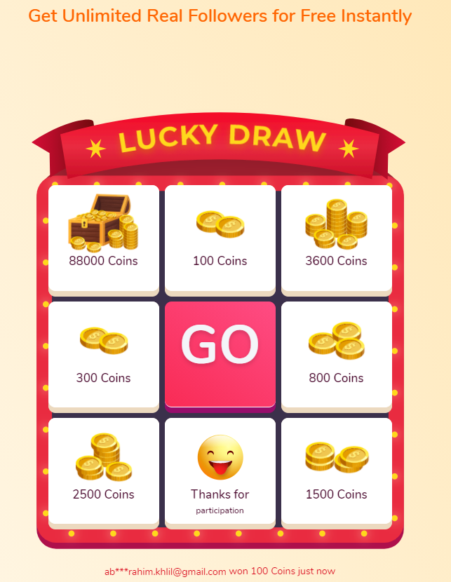 lucky draw